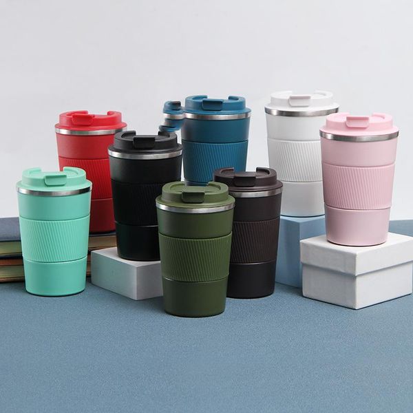 

water bottles double-wall coffee tumbler cup insulate stainless steel 304 portable travelling cups