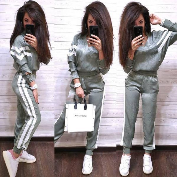 

two piece dress summer women's leisure suit sports two-piece, White