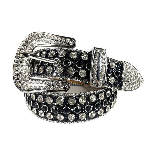 

studded belt western cowgirl cowboy bling rhinestones for women men vintage cinto de strass ceinture femme belts, Black;brown