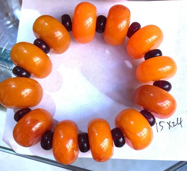 

beaded, strands hoo fashion old beaded bangle amber bracelet beeswax fine, Black