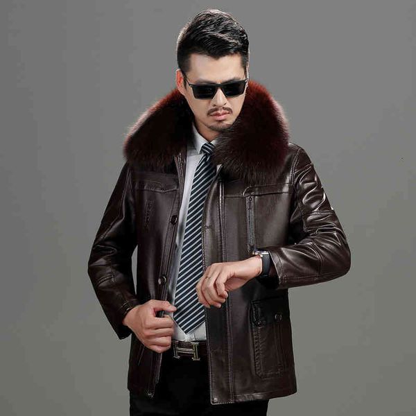 

men's trench coats real men's sheep pilot, bomber hunter, Tan;black