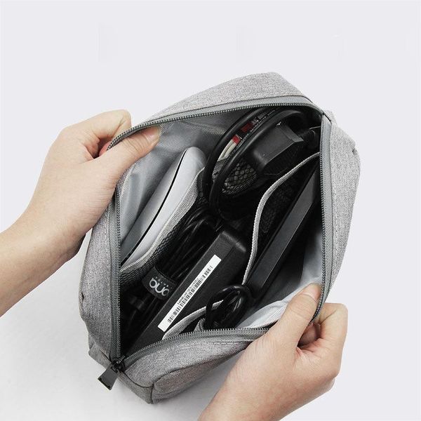 

storage bags lapaccessories bag travel electronics organizer pouch for hdd data cable adapter mouse digital gadgets