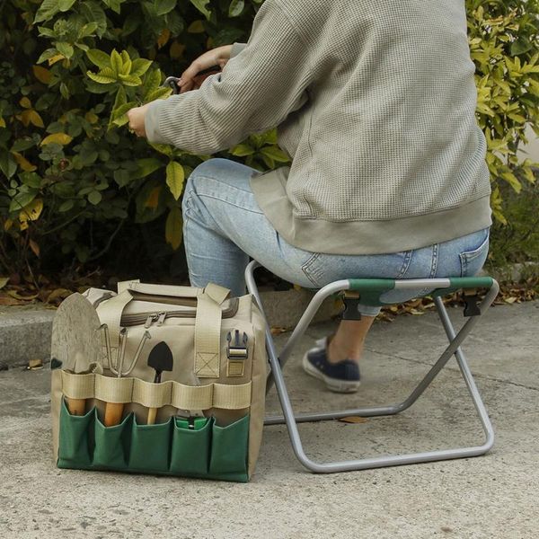 

fishing accessories multi-function detachable foldable massive garden folding stool tool color matching