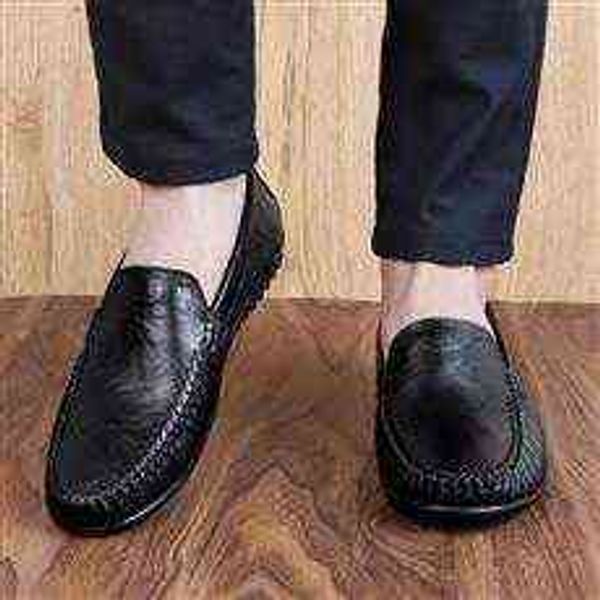 

tangzuo shoes 8999 casual leather , batch , four seasons + punching, 36-47 standard yards, first layer ,, Black