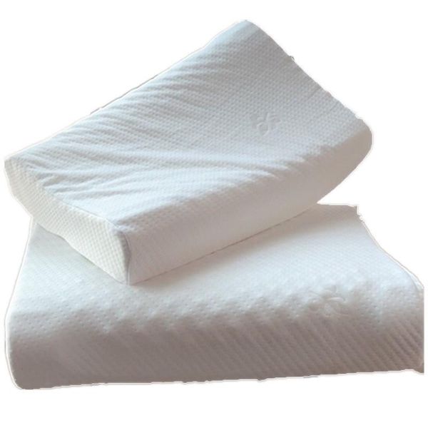 

thailand pure natural latex pillow remedial neck protect vertebrae health care orthopedic slow rebound furniture