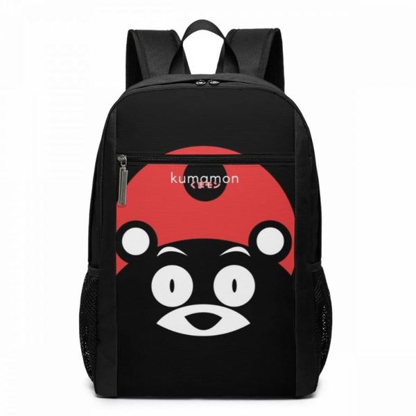 

backpack kumamon backpacks multi pocket men - women bag student print schoolbag trend bags