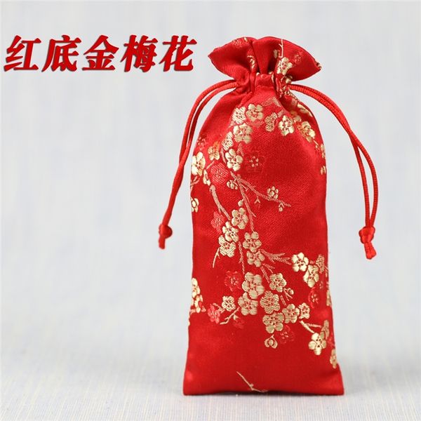 

ozjm comb packaging boxes bracelet bag chinese style satin scraping board jewelry boxes jewelry bag hairpin bracelet gift package, Black;white