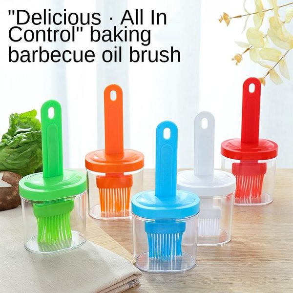 

tools & accessories high temperature resistant silicone brush one-piece barbecue baking oil painting