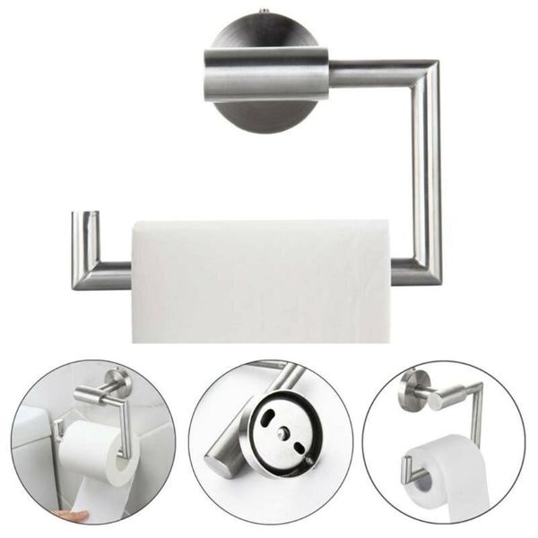 

bathroom tissue holder mounted paper rack stainless stand steel boxes & napkins
