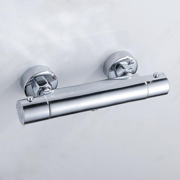 

bath shower faucet thermostatic shower faucets wall mounted mixer valve tap thermostatic mixer bathroom twin outlet tap