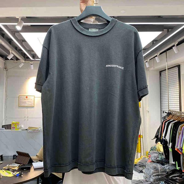 

men's t-shirts arnodefrance male shirt vintage washing old t, White;black
