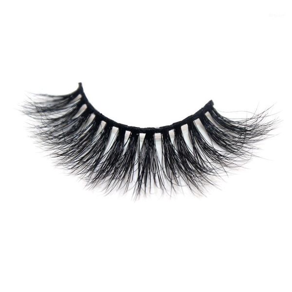 

real mink eyelashes natural long false 100% hand made lashes eye extension1