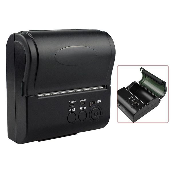 

-8001dd 80mm thermal printer with 2000mah battery bluetooth printers