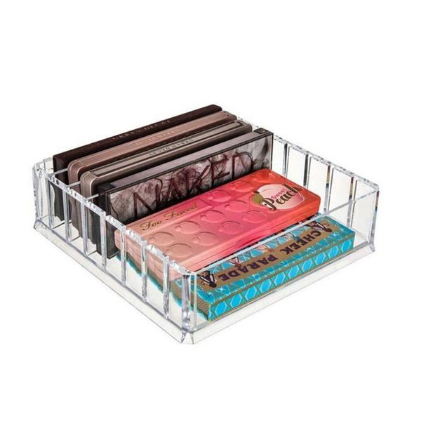 

promotion plastic ps makeup organizer cream storage box clarity cosmetic holder vanity cabinet powder display shelf boxes & bins