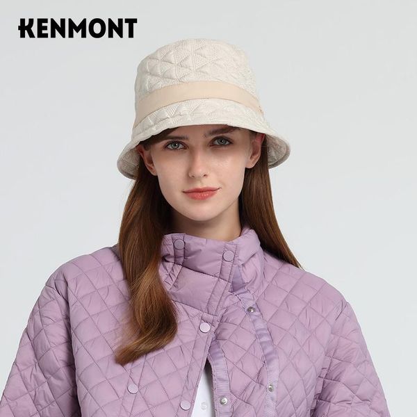 

wide brim hats winter for women 2021 lightweight down warm fisherman hat women's versatile short fashion basin, Blue;gray