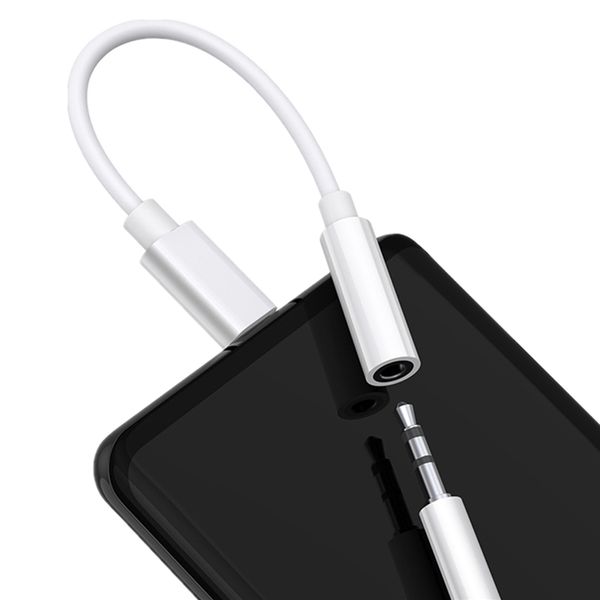 

earphones headphone jack adapter converter cable lighting to 3.5mm pop-up audio aux bluetooth connector have micro type-c with retail packag