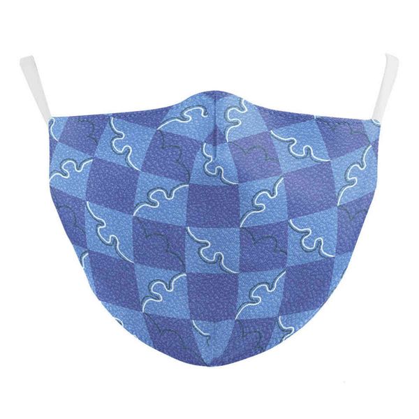 

2021 cotton mask for adults and children with plaid printing windproof anti-dust washable