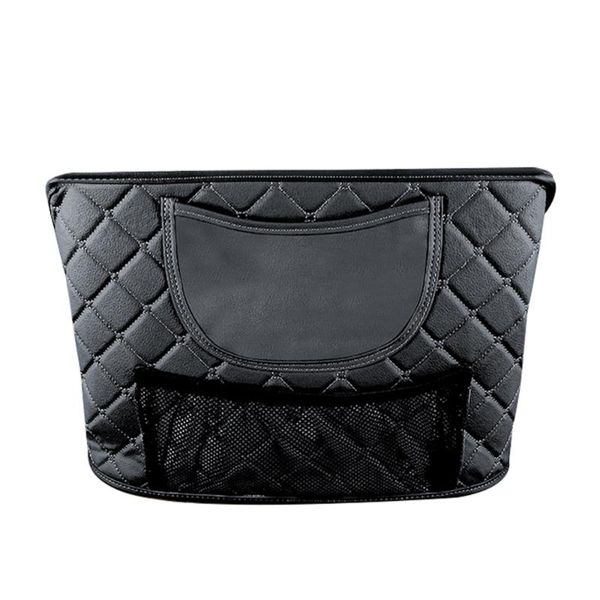 

storage bags car large capacity elastic mesh net bag between organizer back luggage holder pocket 40x28x12cm tb