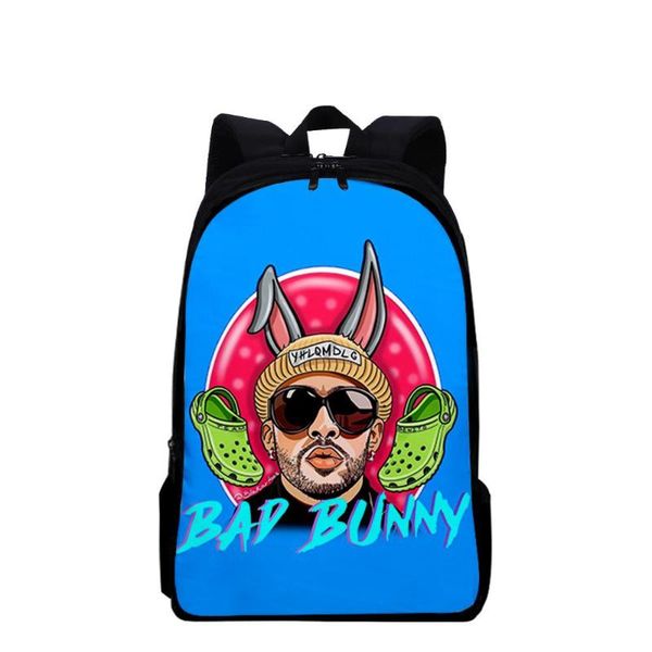 

backpack cartoon notebook backpacks students school bags bad teenager 3d print oxford waterproof boys girl fashion small