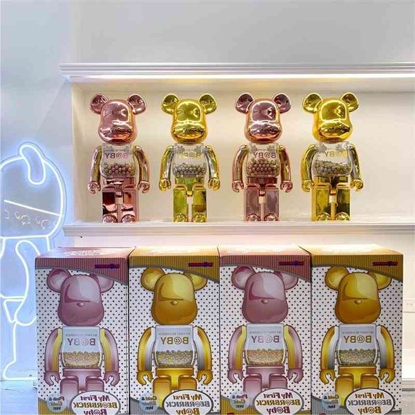 

33bearbrick 400% new 21 violent bear building block fashion living room tabledecoration