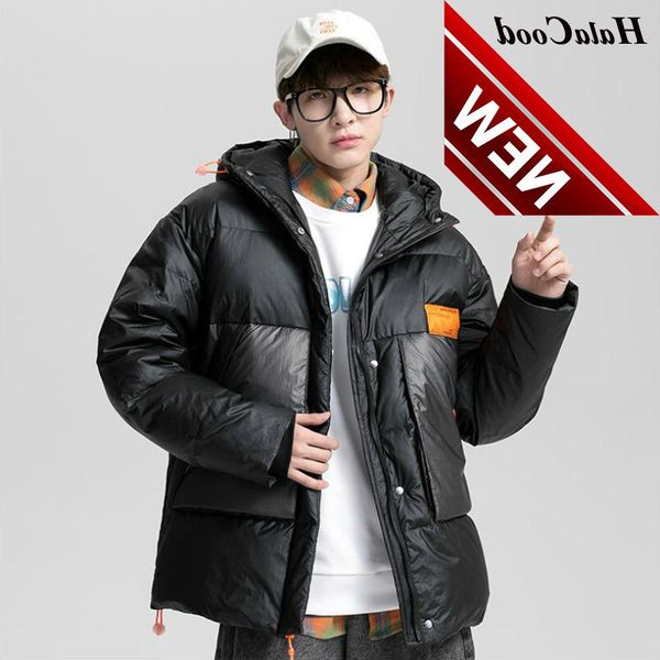 

brand winter jacket mens quality thermal thick coat snow red black parka male warm outwear fashion - white duck down men