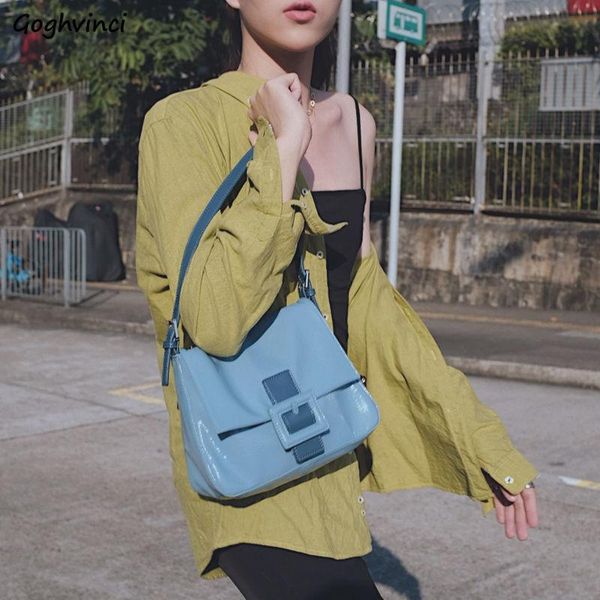 

shoulder bags women french style soft vintage retro pu leather streetwear designer underarm chic baguette lady handbags cross body