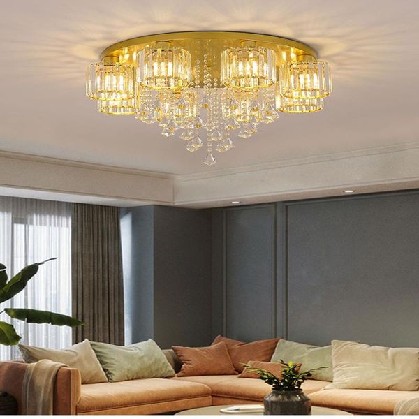 

ceiling lights creative bedroom lamp modern minimalist romantic light luxury personality room living home atmospheric crystal