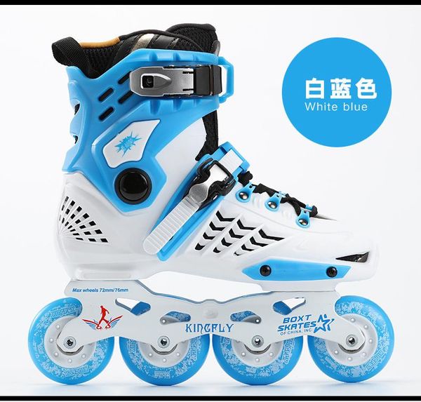 

inline skates men and women roller black gold wholesale flat flower single row beginners &
