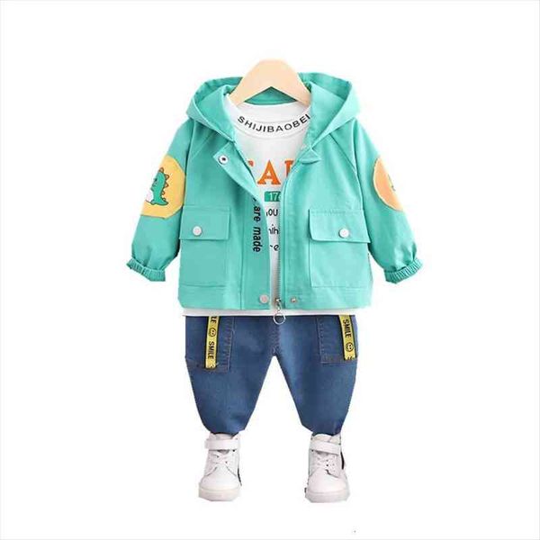 

baby boys girls spring autumn clothes children fashion letter shirts hooded pants 3pcs sets outfit kids cotton casual tracksuits, White