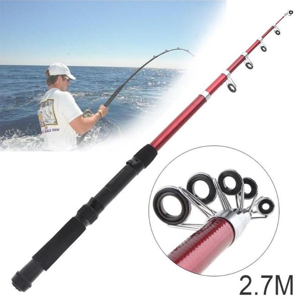 

boat fishing rods 2.7m glass fiber rod sea pole travel rock for ocean /