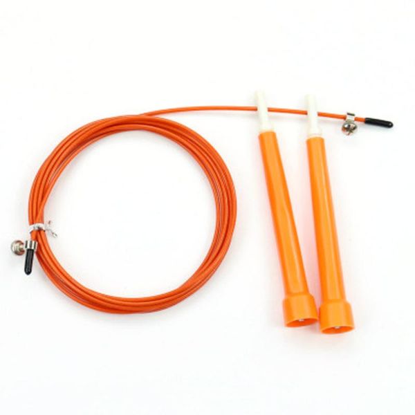 

jump skipping ropes cable steel adjustable fast speed abs handle crossfit training boxing sports exercises