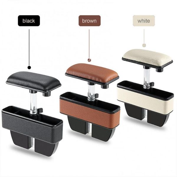 

car organizer anti-fatigue adjustable seats armrest pads storage box pocket