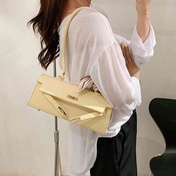 

net red female 2021 new fashion versatile messenger foreign style one shoulder hand bag