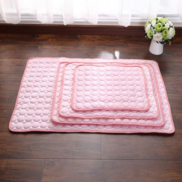 

kennels & pens spring summer cooling mats blanket cats bed dog sofa portable tour camping sleeping pad washable pet mat