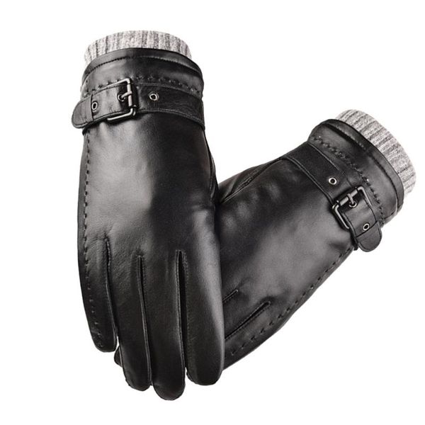 

ski gloves 1 pair outdoor genuine leather clothes accessory fishing cycling for camping hiking