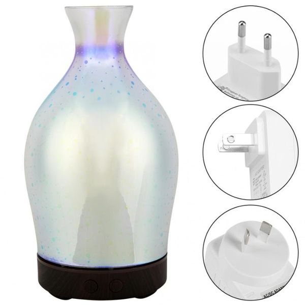 

essential oils diffusers diffusore oli essenziali 100ml ultrasonic aroma diffuser humidifier 7 led night light