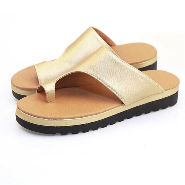 

women comfy platform sandal shoes summer beach travel xin- slippers, Black