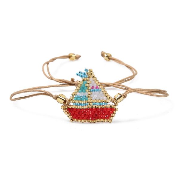 

charm bracelets rttooas arrival women's jewelry bracelet 2021 fashion turkish eye bohemian friendship pulsera braided rope, Golden;silver