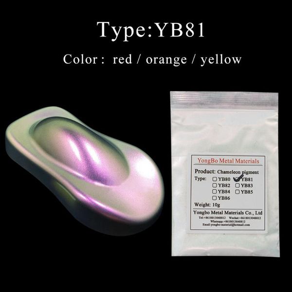 

other arts and crafts [yb81] chameleon pigment,nail glitter pearl powder set nail art glitters kit manicure,automotive crafts, 10g acrylic p