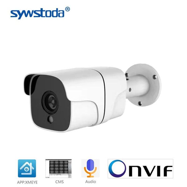 

h.265 ip camera onvif waterproof cctv outdoor 48v poe network 36pcs infrared light ir security h.264 xmeye cameras