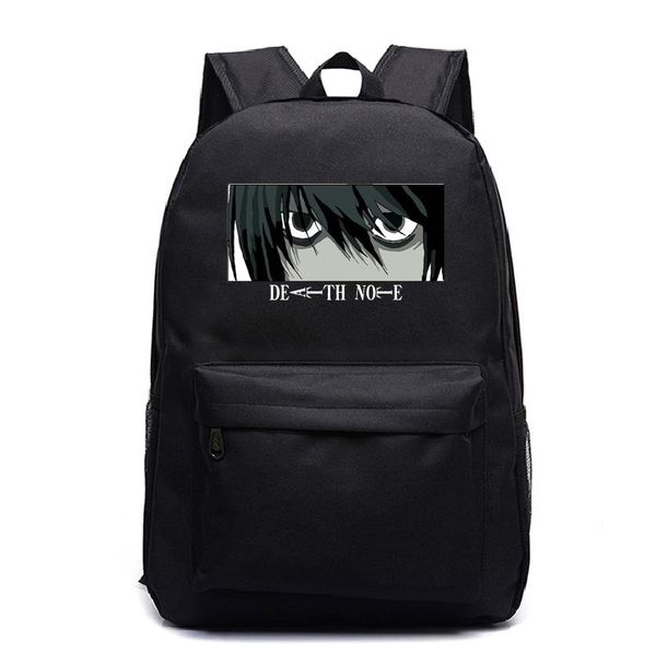 

backpack death note eyes school teen boys girls bags backpacks student's travel kids back pack nylon schoolbag