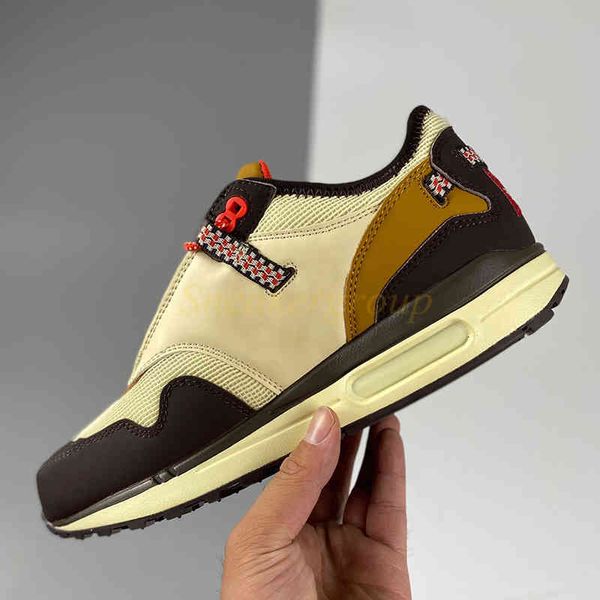 

fashion designer basketball shoes cactus jack with box baroque brown wheat men running sneakers reflective red speckled laces women sport{ca