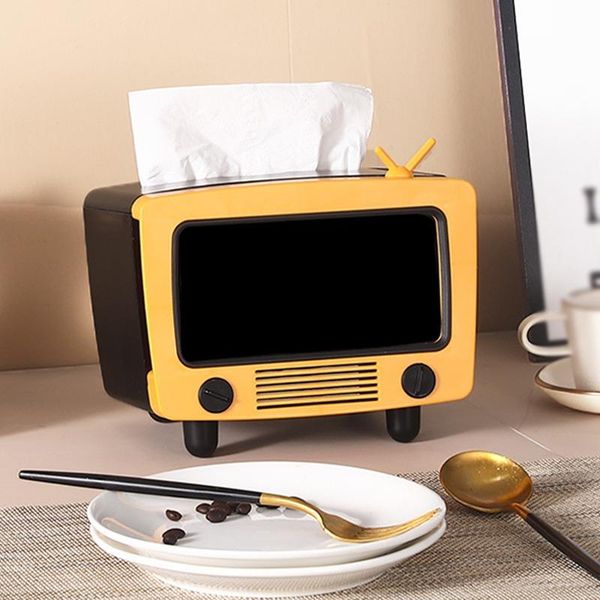

tissue boxes & napkins 2021 creative tv paper box lovely home plastic storage organizer living room kitchen containers