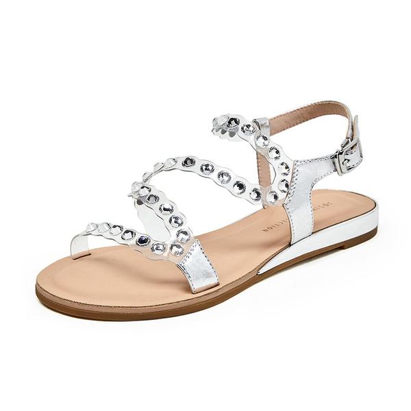 

sandals josiny summer thin women's korea fashion casual square head, Black