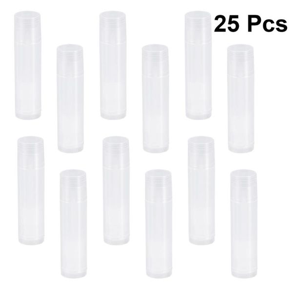 

storage bottles & jars 25pcs lip tubes with caps