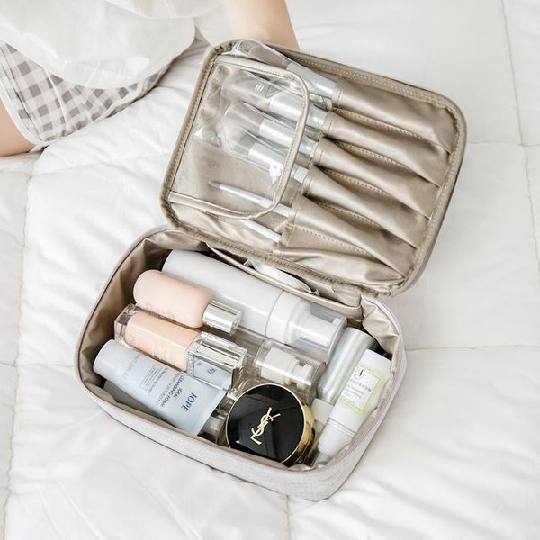 

sell polyester waterproof makeup travel cosmetic bag bags & cases