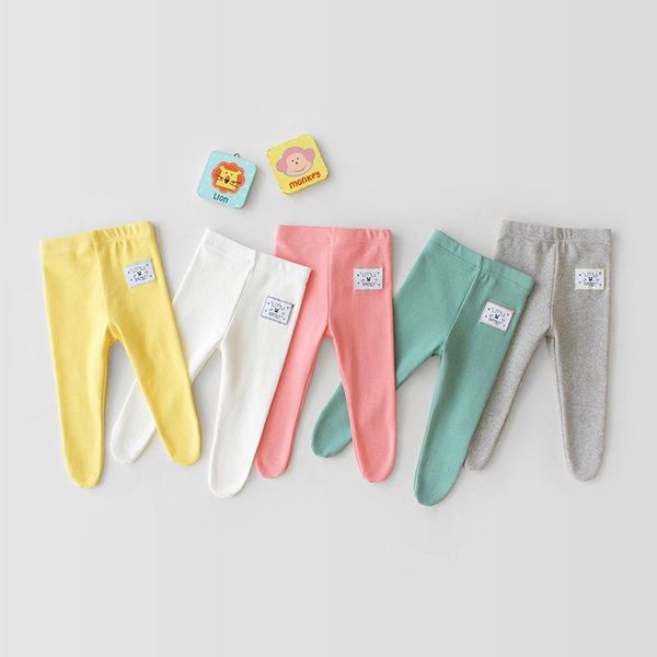 

baby girls candy color leggings trousers, Blue