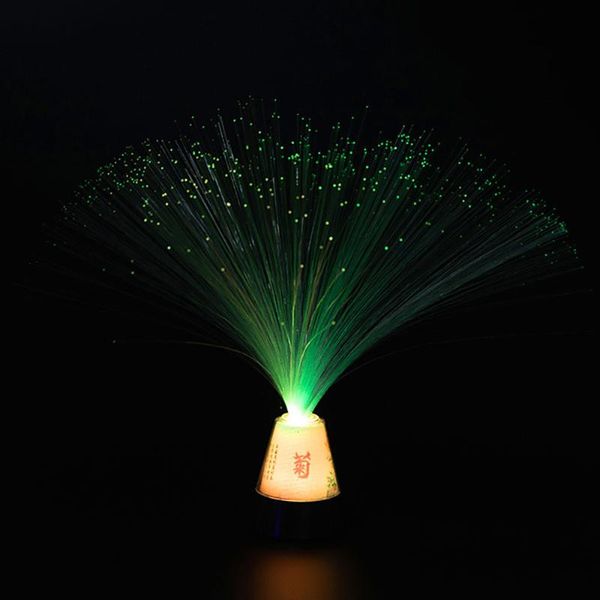 

night lights light multicolor changing led fiber lamp small colorful optic decorative desk lamp,bar