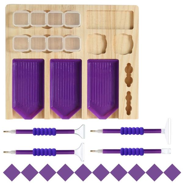 

diamond painting tools tray organizer art accessories kits for adults bead storage containers hx6d frames