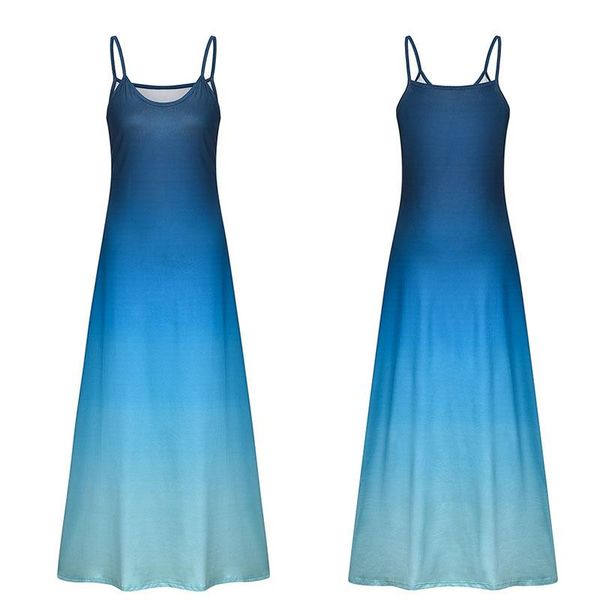 

womens dress ladies beach summer slim holiday sleeveless vacation casual dresses, Black;gray